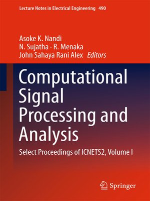 cover image of Computational Signal Processing and Analysis